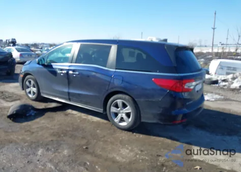 2019 Honda Odyssey Ex-L from USA, damaged, VIN 5FNRL6H79KB136151